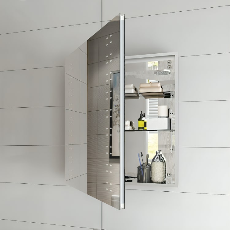 Organización, tecnología y lujo en un solo botiquín. Iluminación LED, antiempañante y diseño premium para un baño moderno. ¡Descubre Orión ahora!
SKU: MC5071L
