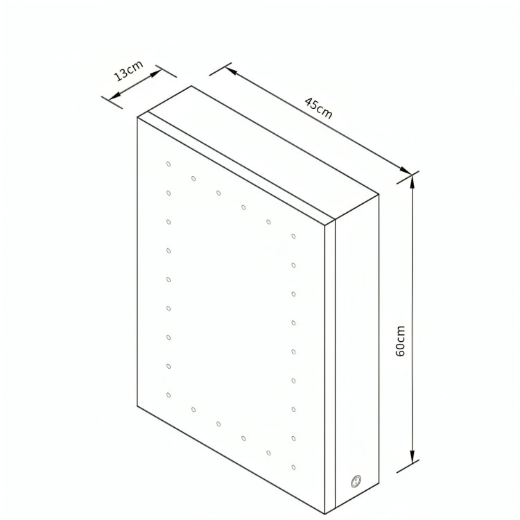 Diseño inteligente y almacenamiento eficiente. Botiquín LED con antiempañante y sensor táctil para un baño moderno. ¡Descubre Centauro ahora!
SKU: MC3550L
