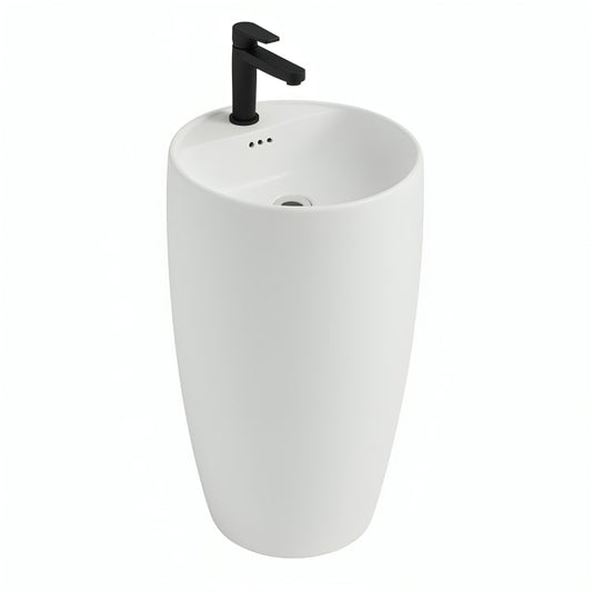 El Lavabo de Pedestal Constanza combina lujo y funcionalidad. Cerámica premium con certificaciones internacionales, ideal para grifería de pared.
SKU: WS-057B