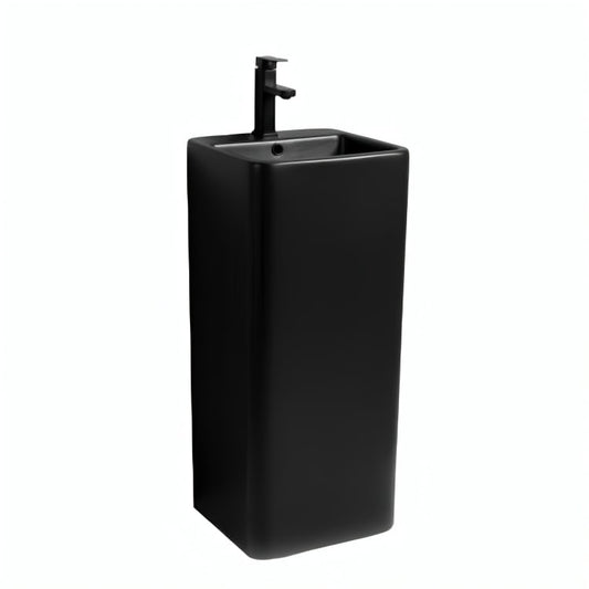 Lavabo de pedestal Bourget: diseño minimalista rectangular en cerámica de alta resistencia. Disponible en blanco y negro, con calidad certificada y fácil mantenimiento.
SKU: 204BL