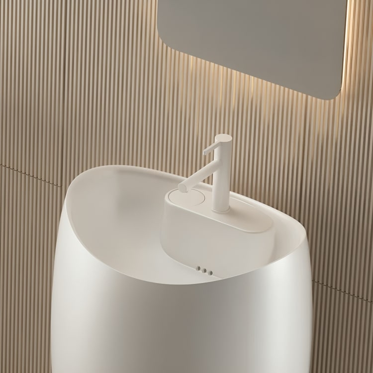Elegancia y resistencia en un solo diseño. El Lavabo de Pedestal Louise ofrece cerámica premium con certificaciones internacionales y fácil mantenimiento.
SKU: WS-065B