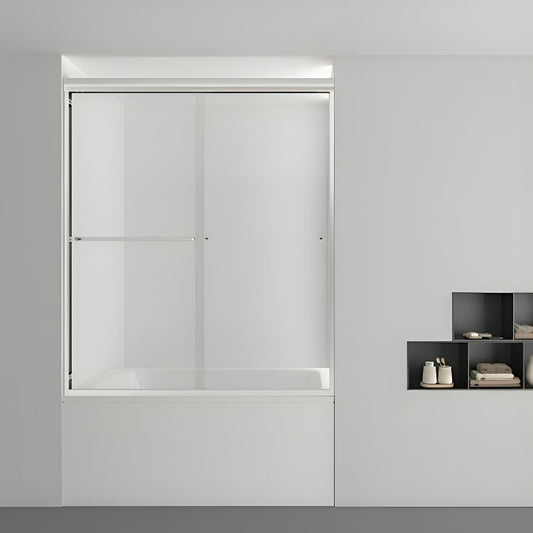 Puerta de tina corrediza Viena con vidrio templado de 8 mm y sistema de rodillos silenciosos. Disponible en acabados cromo y negro mate.
SKU: BP0322P2