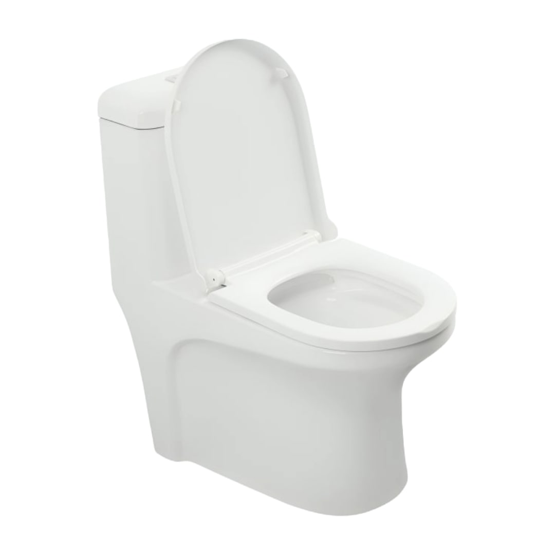 Sanitario One Piece Constantino con descarga Tornado, doble botón, interior sin reborde y asiento con cierre suave. Cerámica premium con garantía de 10 años.
SKU: WS-G0895