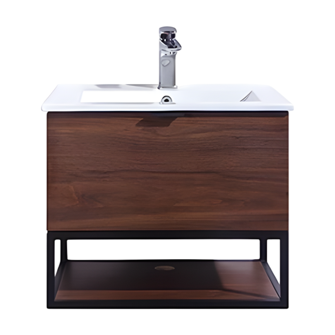 Mueble de baño Klint
Acabado tipo nogal, lavabo de cerámica, cajón con cierre suave y estante de acero inoxidable. Elegancia y funcionalidad para baños modernos.
AC815233-60