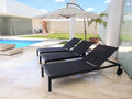 Camastro para exterior Cradle - Negro