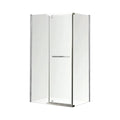 Cancel esquinero de baño Zúrich con puerta pivotante. Vidrio templado de 8 mm, marco de aluminio cromado y panel lateral. Diseño moderno, resistente y fácil de limpiar.

SKU: AZ07F3