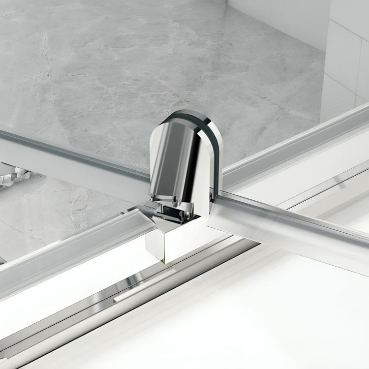 Cancel esquinero de baño Zúrich con puerta pivotante. Vidrio templado de 8 mm, marco de aluminio cromado y panel lateral. Diseño moderno, resistente y fácil de limpiar.

SKU: AZ07F3