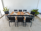 Comedor para exterior Heck para 8 - Grafito