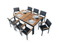 Comedor para exterior Heck para 8 - Grafito