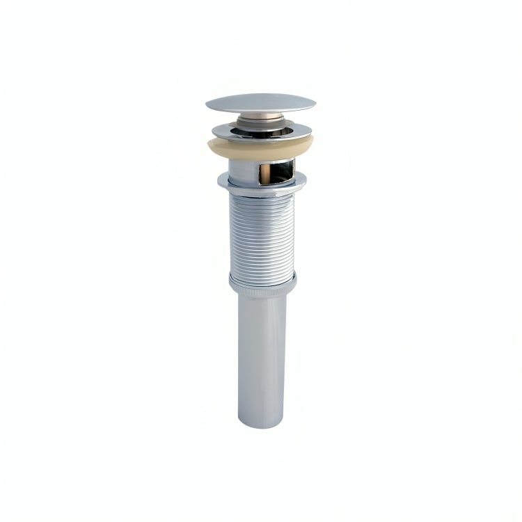 Contra botón push para labavo de baño TB 93.101  de latón cromado con o sin rebosadera. Fácil de instalar, resistente y con garantía de 5 años. Compra ahora en Todo Para Tu Baño.