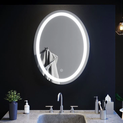 Espejo LED Aglaya – Diseño ovalado sin marco, cristal templado de 5 mm, luz regulable y función antiempañante. Tecnología de 6 capas y certificaciones internacionales para máxima seguridad y elegancia.

SKU: WSA027
