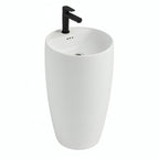 El Lavabo de Pedestal Constanza combina lujo y funcionalidad. Cerámica premium con certificaciones internacionales, ideal para grifería de pared.

SKU: WS-057B