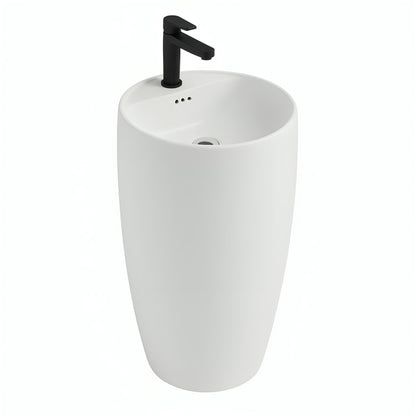 El Lavabo de Pedestal Constanza combina lujo y funcionalidad. Cerámica premium con certificaciones internacionales, ideal para grifería de pared.

SKU: WS-057B
