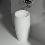 El Lavabo de Pedestal Annecy fusiona lujo y funcionalidad. Cerámica premium con certificaciones internacionales, ideal para grifería de pared.

SKU: WS-057A