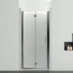 Puerta de ducha plegable Bruselas con vidrio templado de 6 mm. Diseño moderno, cierre magnético y acabados premium en cromo y negro mate.

SKU: AZ11P2
