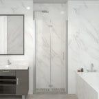 Puerta de ducha plegable Bruselas con vidrio templado de 6 mm. Diseño moderno, cierre magnético y acabados premium en cromo y negro mate.

SKU: AZ11P2