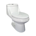 Sanitario One Piece Alexandra con doble descarga a gravedad. Disponible en blanco, negro y marfil. Diseño imponente, eficiente y elegante para baños modernos.