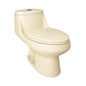 Sanitario One Piece Alexandra con doble descarga a gravedad. Disponible en blanco, negro y marfil. Diseño imponente, eficiente y elegante para baños modernos.