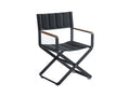 Silla de exterior Clint - Negro