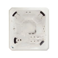 Spa exterior cuadrado para 5 personas con 45 jets, doble motor y 3 cabeceras. El más vendido. ¡Adquiérelo en Todo Para tu Baño!