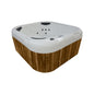Disfruta el Spa de Exterior Heaven para 6 personas. Con 3 cascadas, sistema blower, cromoterapia y calentador de 5500W. ¡El lujo que tu terraza merece!