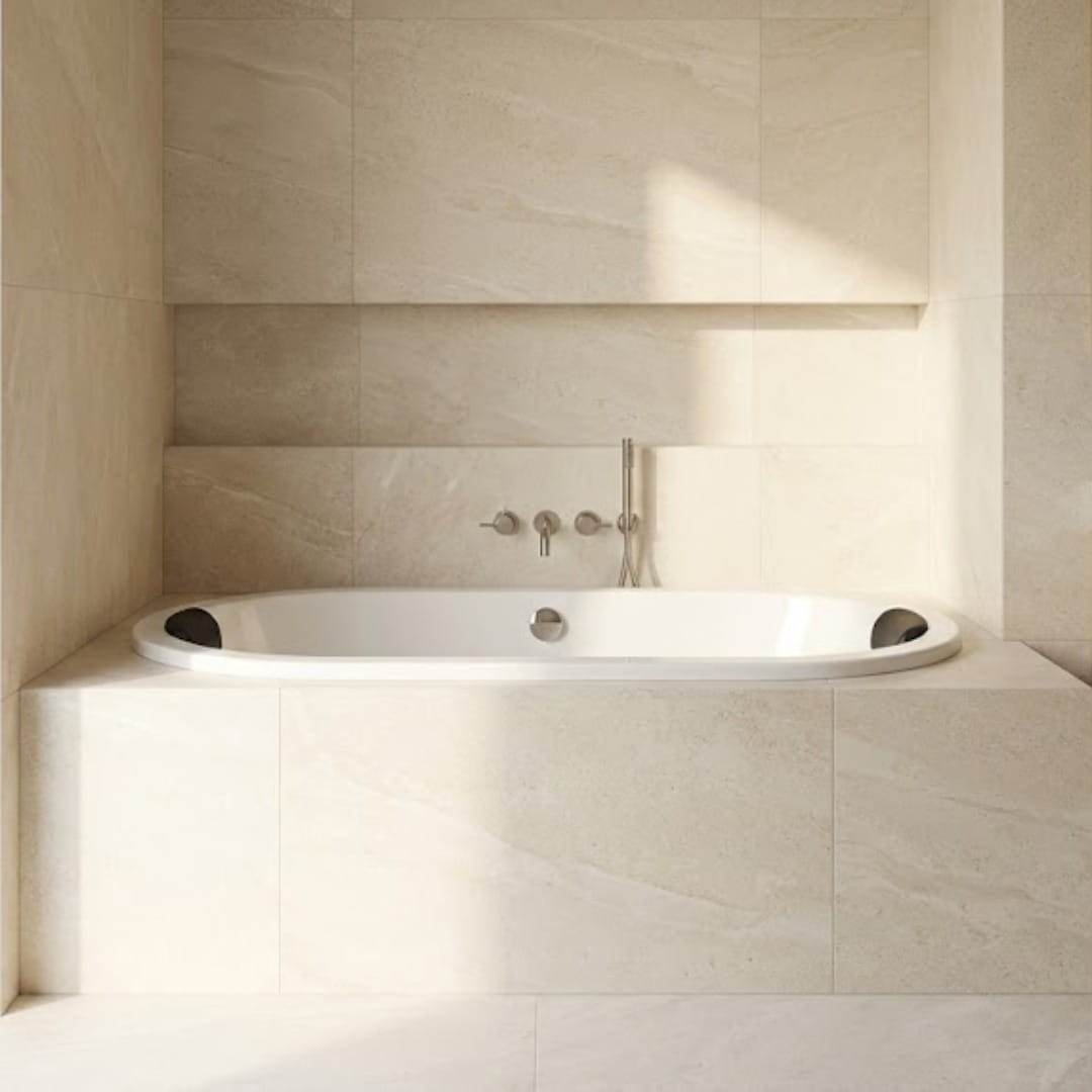 Bañera sin hidromasaje Oval