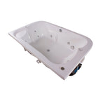 Compra la tina de hidromasaje doble Aquamarina en Todo Para Tu Baño. Diseño empotrado, 10 jets y acrílico antibacterial. Envíos rápidos y seguros a todo México.