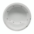 Tina empotrada doble redonda con 8 jets y motor de 2.5 HP. Disponible en 14 colores y lista para instalar. ¡Adquiérela en Todo Para tu Baño!