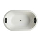 Bañera sin hidromasaje Oval