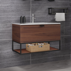 Mueble de baño Klint

Acabado tipo nogal, lavabo de cerámica, cajón con cierre suave y estante de acero inoxidable. Elegancia y funcionalidad para baños modernos.

AC815233-60