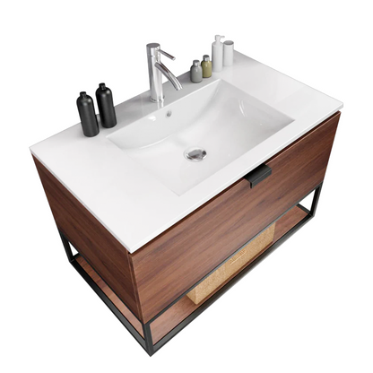 Mueble de baño Mediterráneo

Acabado tipo nogal, lavabo de cerámica, cajón con cierre suave y estante de acero inoxidable. Elegancia y funcionalidad para baños modernos.

AC815233-60