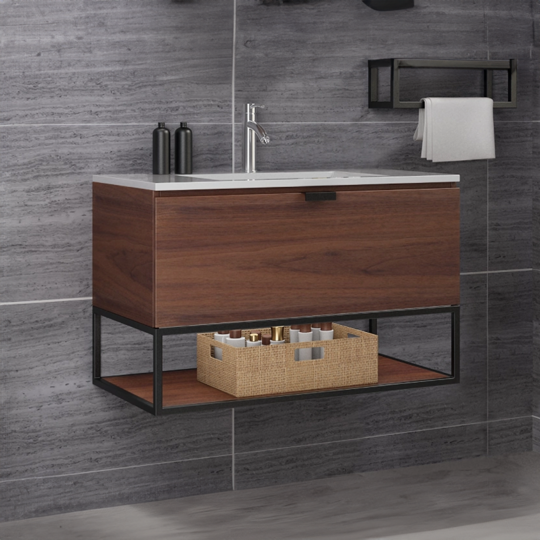 Mueble de baño Mediterráneo

Acabado tipo nogal, lavabo de cerámica, cajón con cierre suave y estante de acero inoxidable. Elegancia y funcionalidad para baños modernos.

AC815233-60