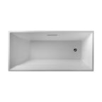 Descubre la bañera freestanding C-120. Diseño ovalado compacto, acrílico de alto brillo y ergonomía superior. Todo Para Tu Baño, autoridad en wellness en México.