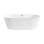 Bañera freestanding Corsica Q186 vista lateral