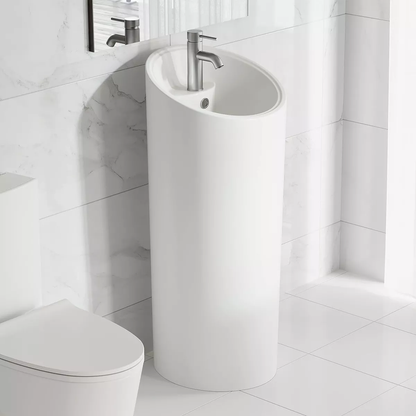 Lavabo de pedestal Crescente