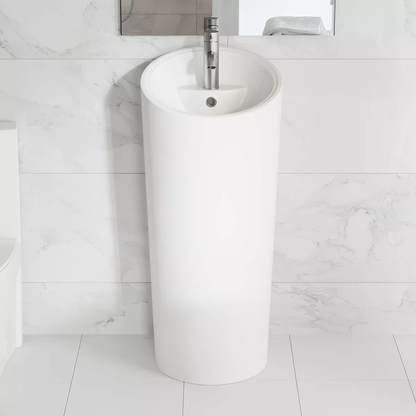 Lavabo de pedestal Crescente