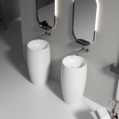 Lavabo de pedestal Selene