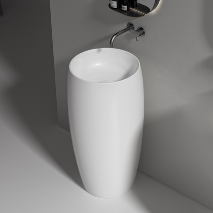 Lavabo de pedestal Selene