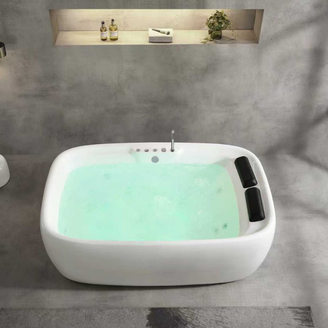 Tina de hidromasaje freestanding Capri
